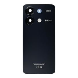 Задня частина корпусу Xiaomi Redmi Note 13 4G Midnight Black (з склом камери) Original (PRC)