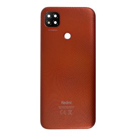 Задня частина корпусу Xiaomi Redmi 9C Sunrise Orange (з склом камери) Original (PRC)