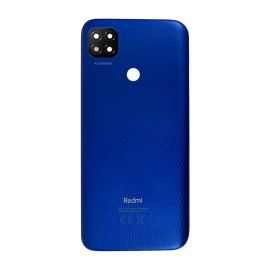 Задня частина корпусу Xiaomi Redmi 9C Blue (з склом камери) Original (PRC)