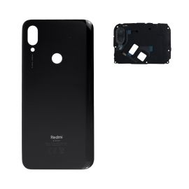 Задня частина корпусу Xiaomi Redmi 7 Black (з склом камери) Original (PRC)