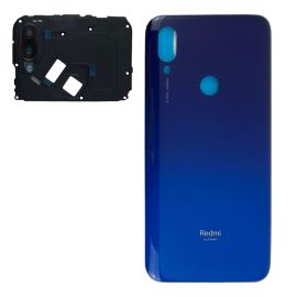 Задня частина корпусу Xiaomi Redmi 7 Blue ( з склом камери) Original (PRC)