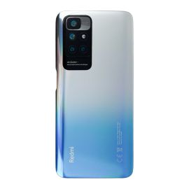 Задня частина корпусу Xiaomi Redmi 10 / Redmi 10 Prime Sea Blue (з склом камери) Original (PRC)