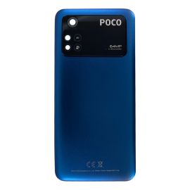 Задня частина корпусу Xiaomi Poco M4 Pro 4G Blue (з склом камери) Original (PRC)