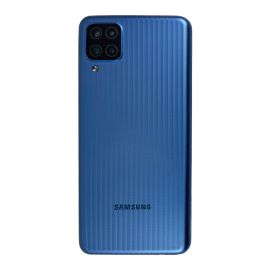 Задня частина корпусу Samsung Galaxy M12 SM-M127 Blue (з склом камери) Original (PRC)