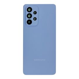 Задня частина корпусу Samsung Galaxy A53 5G 2022 SM-A536 Blue (з склом камери) Original (PRC)