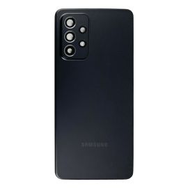 Задня частина корпусу Samsung Galaxy A52 SM-A525 / A526 / A528 Black (з склом камери) Original (PRC)