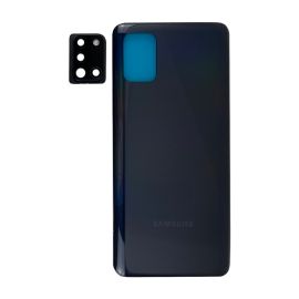 Задня частина корпусу Samsung Galaxy A31 SM-A315 Black (з склом камери) Original (PRC)