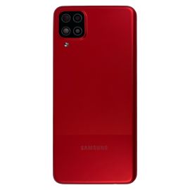 Задня частина корпусу Samsung Galaxy A12 SM-A125 Red (з склом камери) Original (PRC)