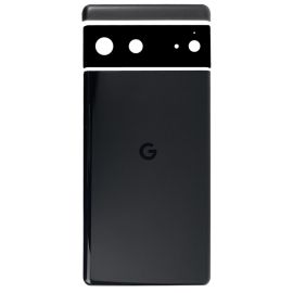 Задня частина корпусу Google Pixel 6, комплект верх + низ Stormy Black Original (PRC)