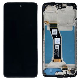 Дисплей Motorola Moto G04 / Moto G04s complete with frame Black Original (OEM)
