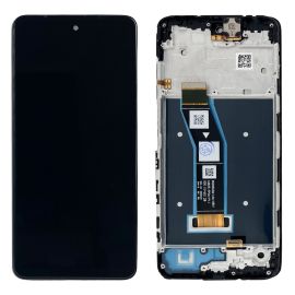 Дисплей Motorola Moto G24 / Moto G24 Power complete with frame Black Original (OEM)