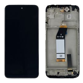 Дисплей Xiaomi Redmi 10 2022 complete with frame Black Original (OEM)
