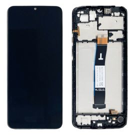 Дисплей Xiaomi Redmi 12C / Poco C55 complete with frame Black Original (OEM)