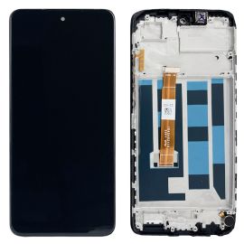 Дисплей Oppo Realme C55 / Narzo 55 / Oppo A1 complete with frame Black Original (OEM)