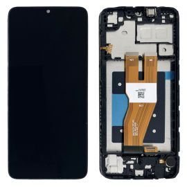 Дисплей Samsung Galaxy A05 SM-A055 complete with frame Black Original (OEM)