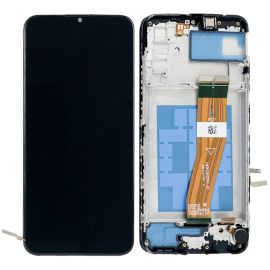 Дисплей Samsung Galaxy A02S SM-A025F / A03 A035F  complete with frame Black Original (OEM)