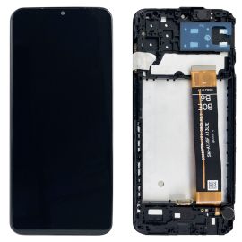 Дисплей Samsung Galaxy A13 4G SM-A135 complete with frame Black Original (OEM)