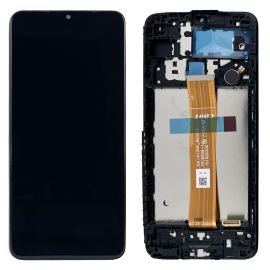 Дисплей Samsung Galaxy A12 SM-A125 complete with frame Black Original (OEM)