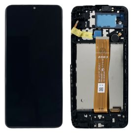 Дисплей Samsung Galaxy A12S / A12 Nacho SM-A127 complete with frame Black Original (OEM)