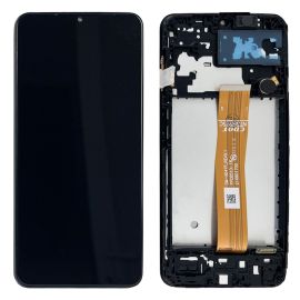 Дисплей Samsung Galaxy A04S SM-A047 complete with frame Black Original (OEM)