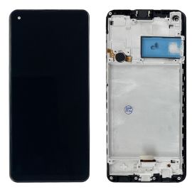 Дисплей Samsung Galaxy A21S SM-A217 complete with frame Black Original (OEM)