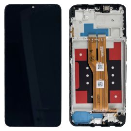 Дисплей Samsung Galaxy A07 SM-A075 complete with frame Black Original (OEM)