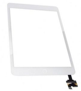 Тачскрін для iPad Mini / iPad Mini 2 (A1432 / A1454 / A1455 / A1489 / A1490), з конектором White