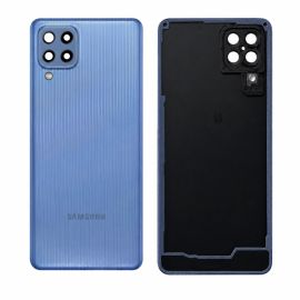 Задня частина корпусу Samsung Galaxy M32 SM-M325FV Blue (з склом камери) Original (PRC)