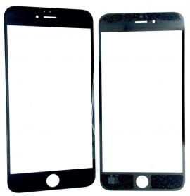 Скло дисплея iPhone 6S Plus (5.5") Black (для переклеювання)