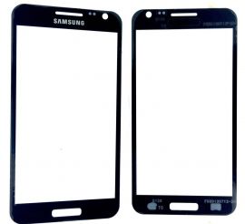 Скло дисплея Samsung E120 Black (для переклеювання)