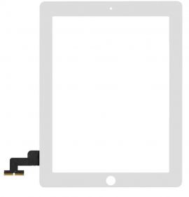 Тачскрін для iPad 2 (A1395 / A1396 / A1397), з кнопкою White