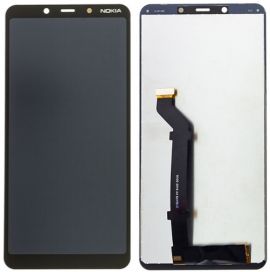 Дисплей Nokia 3.1 Plus (TA1113 / TA-1117 / TA-1125) complete Black