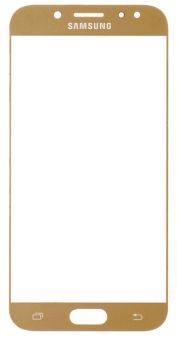 Скло дисплея Samsung Galaxy J5 (2017) SM-J530F Gold (для переклеювання)