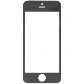 Скло дисплея iPhone 5S (4.0") для переклеювання з рамкою та OCA Black