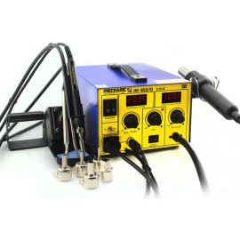 Паяльна станція 2 в 1 Mechanic HK-8507D (Фен: 100-480°C / 28L/min / 720W; Паяльник: 200-480°C / 60W)