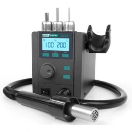 Термоповітряна паяльна станція QUICK 859D+ (100-500°С, 40л/хв, 580Вт)