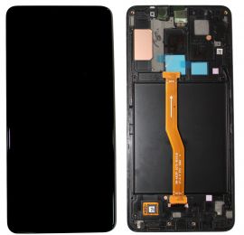 Дисплей Samsung Galaxy A9 2018 SM-A920 OR 100% (Service Pack) with frame Black