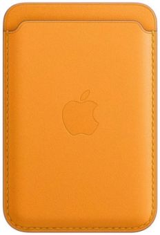 Чохол-бумажник для Iphone 12 / 12 Pro / 12 Pro Max (Leather) Golden Orange