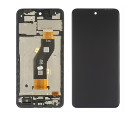 Дисплей Infinix Smart 8 complete with frame Black