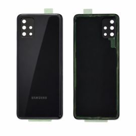 Задня частина корпусу Samsung Galaxy M51 SM-M515 Black (з склом камери) Original (PRC)
