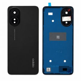 Задня частина корпусу Oppo A18 / A38 Black (з склом камери) Original (PRC)