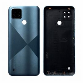 Задня частина корпусу Oppo Realme C21 Blue (з склом камери) Original (PRС)