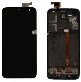 Дисплей Alcatel OT6012T complete with frame Black, Уцінка