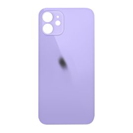 Кришка задня iPhone 12 Mini Purple (великий виріз під камеру)