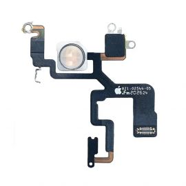 Шлейф зі спалахом та мікрофоном для iPhone 12 Pro Max (6.7")