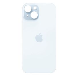 Кришка задня iPhone 15 Blue (великий виріз під камеру)