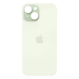 Кришка задня iPhone 15 Green (великий виріз під камеру)