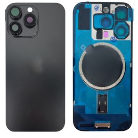 Кришка задня iPhone 16 Pro Black Titanium (з рамкою) Original (PRC)