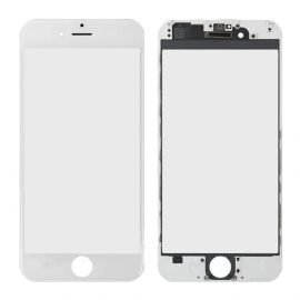 Скло дисплея (для переклеювання) iPhone 6 (4.7") White complete with frame