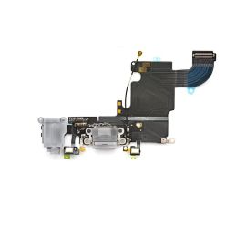 Шлейф зарядки для iPhone 6S (4.7") Space Gray Original (PRC)